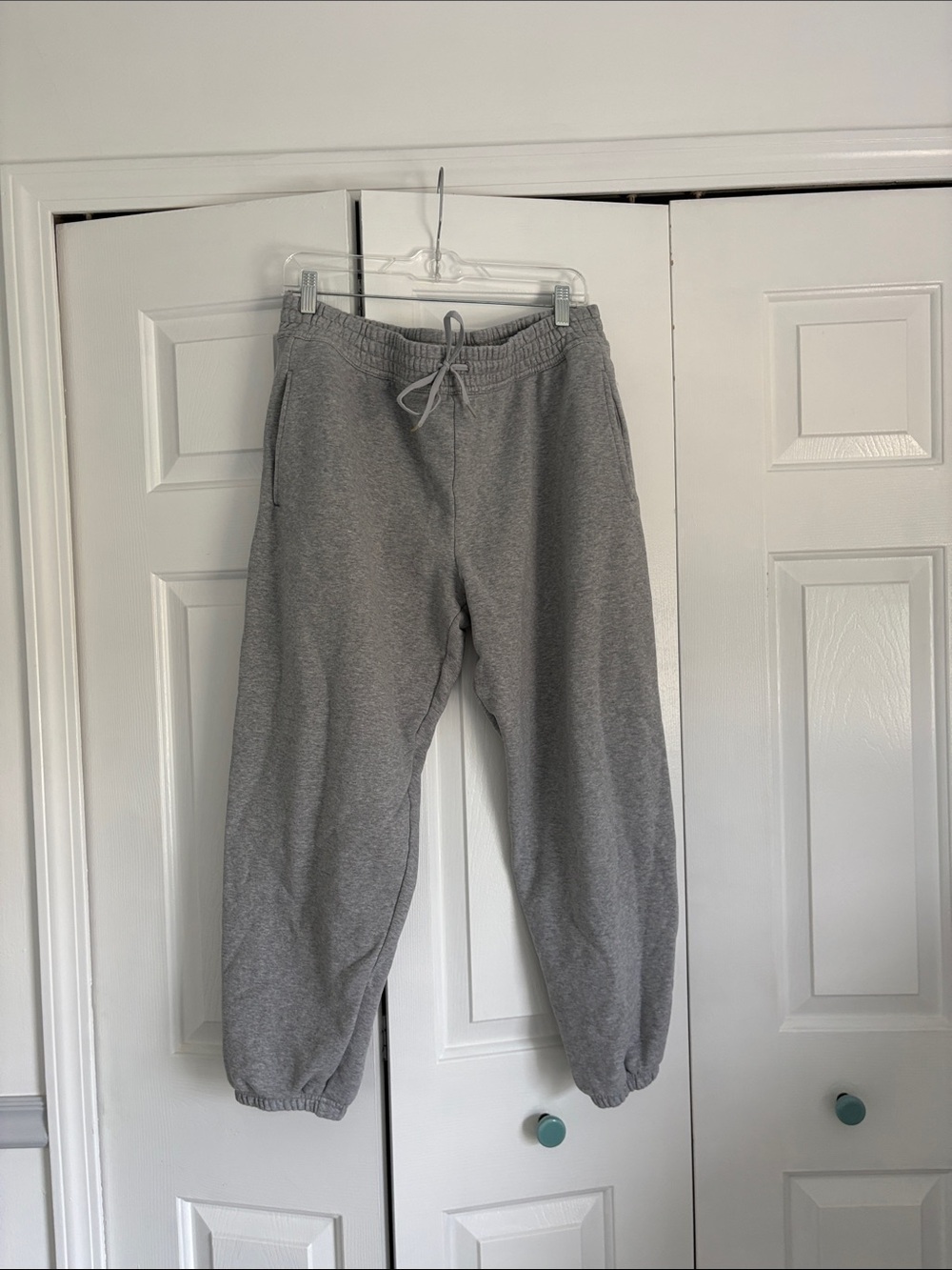 Athleta Gray Drawstring Joggers